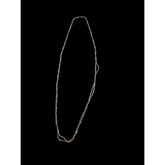 Italian 925 Sterling Silver Twist Necklace With Lobster Clasp 18 Inch Vintage - Picture 11 of 13